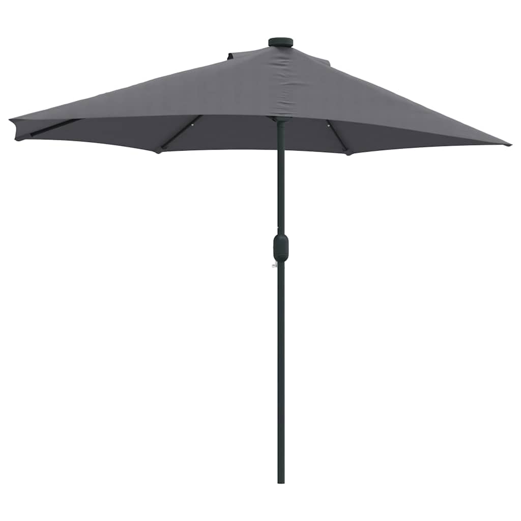 vidaXL Garden Parasol Anthracite 294 x 150 x 224 cm