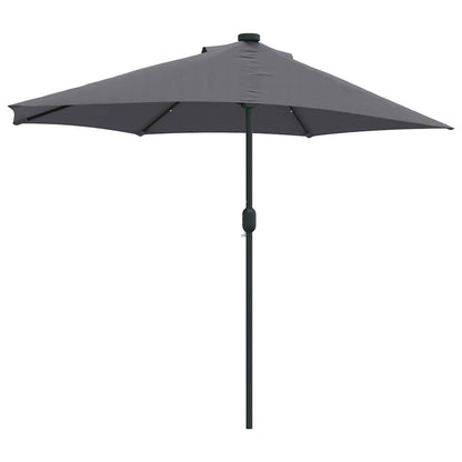 vidaXL Garden Parasol Anthracite 294 x 150 x 224 cm