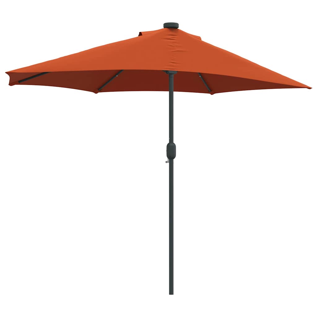 vidaXL Garden Parasol Terracotta 294 x 150 x 224 cm