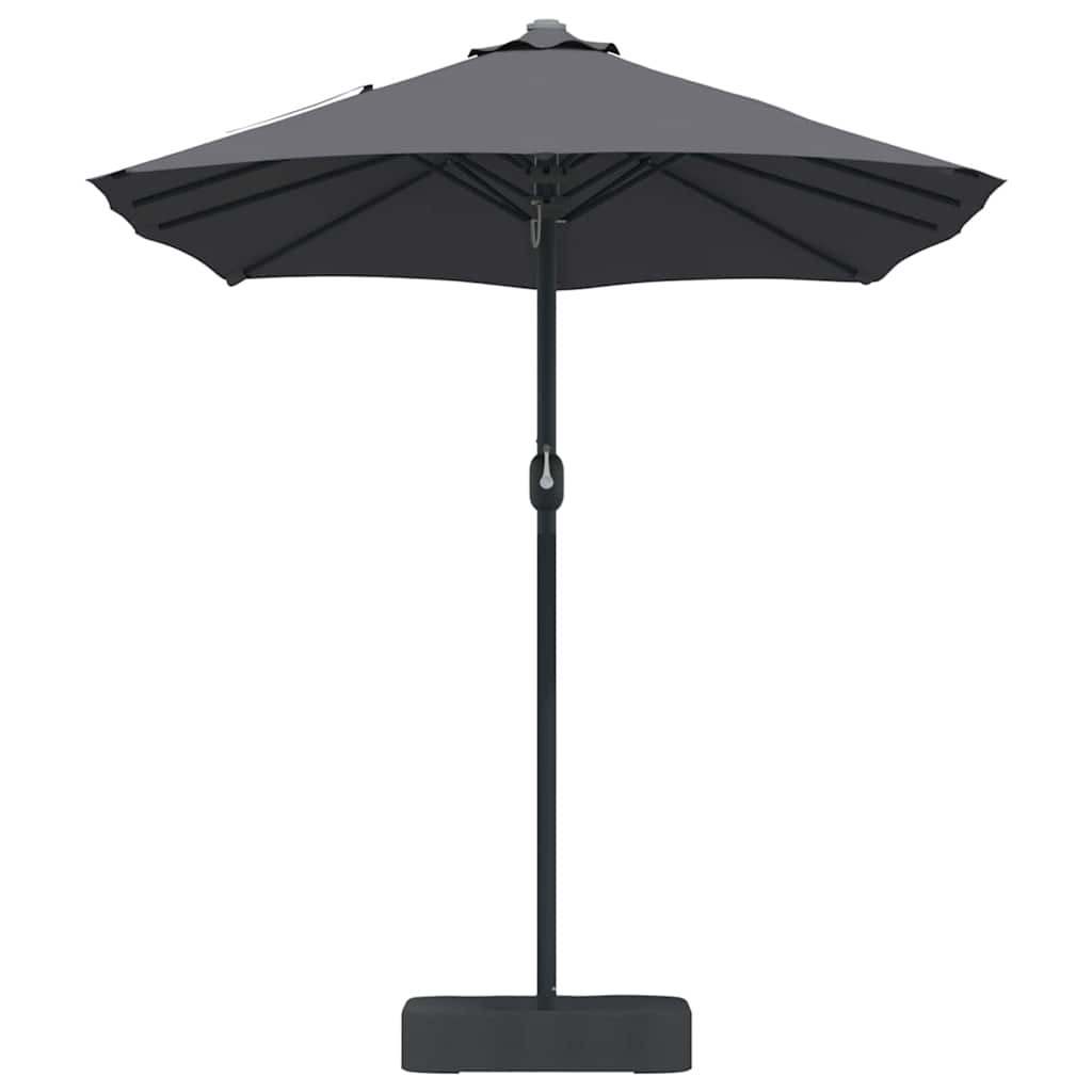 vidaXL Garden Parasol Anthracite 385 x 209 x 244 cm