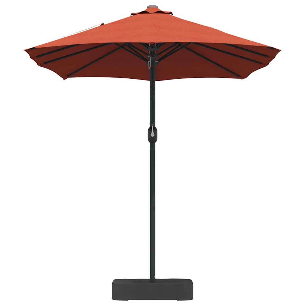 vidaXL Garden Parasol Terracotta 385 x 209 x 244 cm