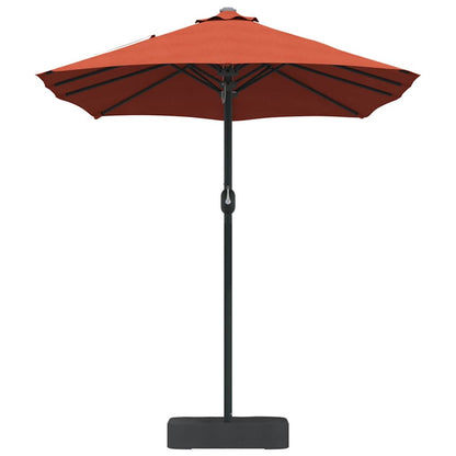 vidaXL Garden Parasol Terracotta 385 x 209 x 244 cm