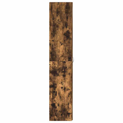 vidaXL Shoe Cabinet 80 x 35.5 x 180 cm Engineered Wood Multicolour