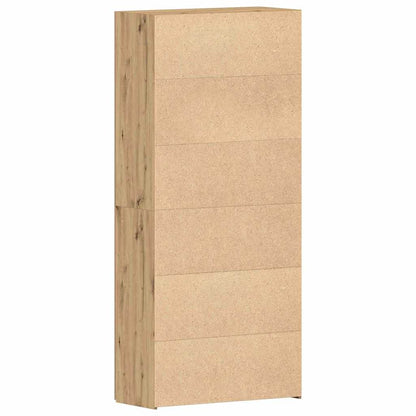 vidaXL Shoe Cabinet 80 x 35.5 x 180 cm Engineered wood Brown