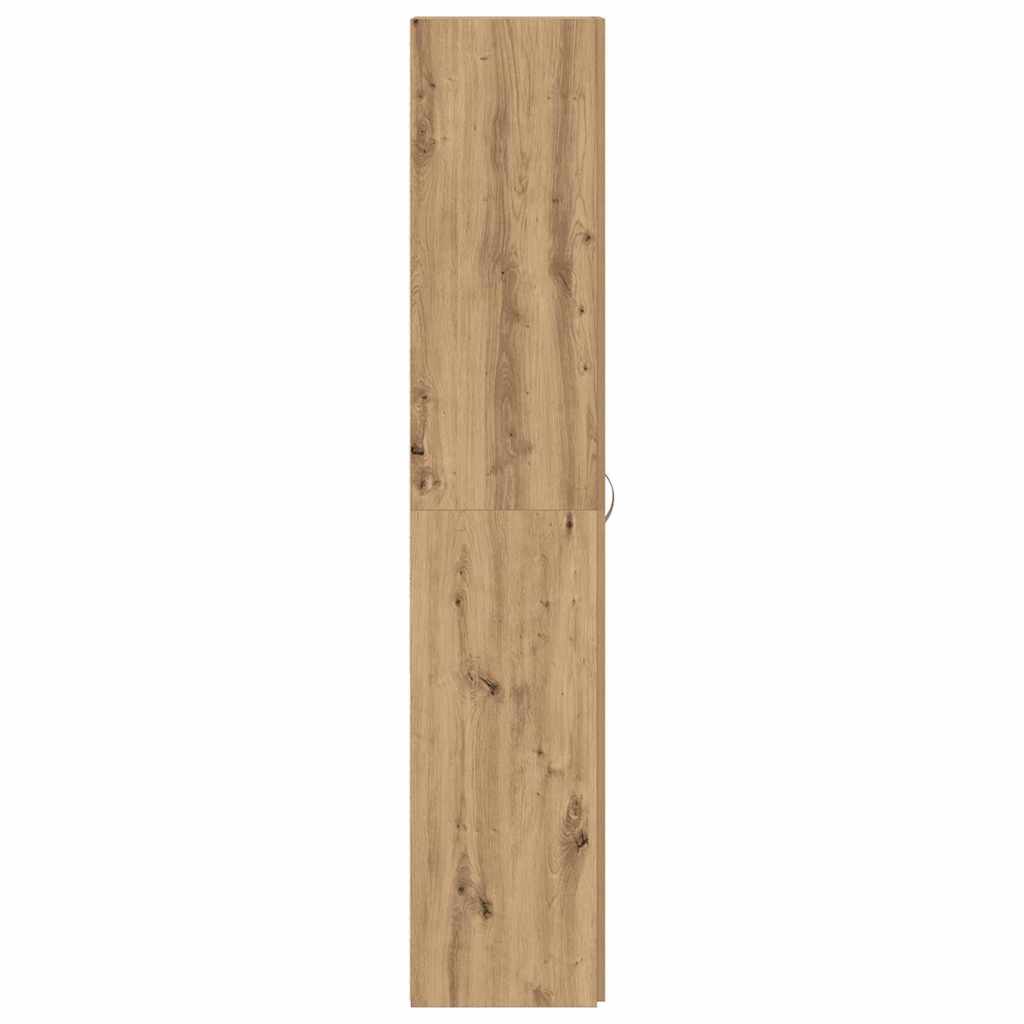 vidaXL Shoe Cabinet 80 x 35.5 x 180 cm Engineered wood Brown