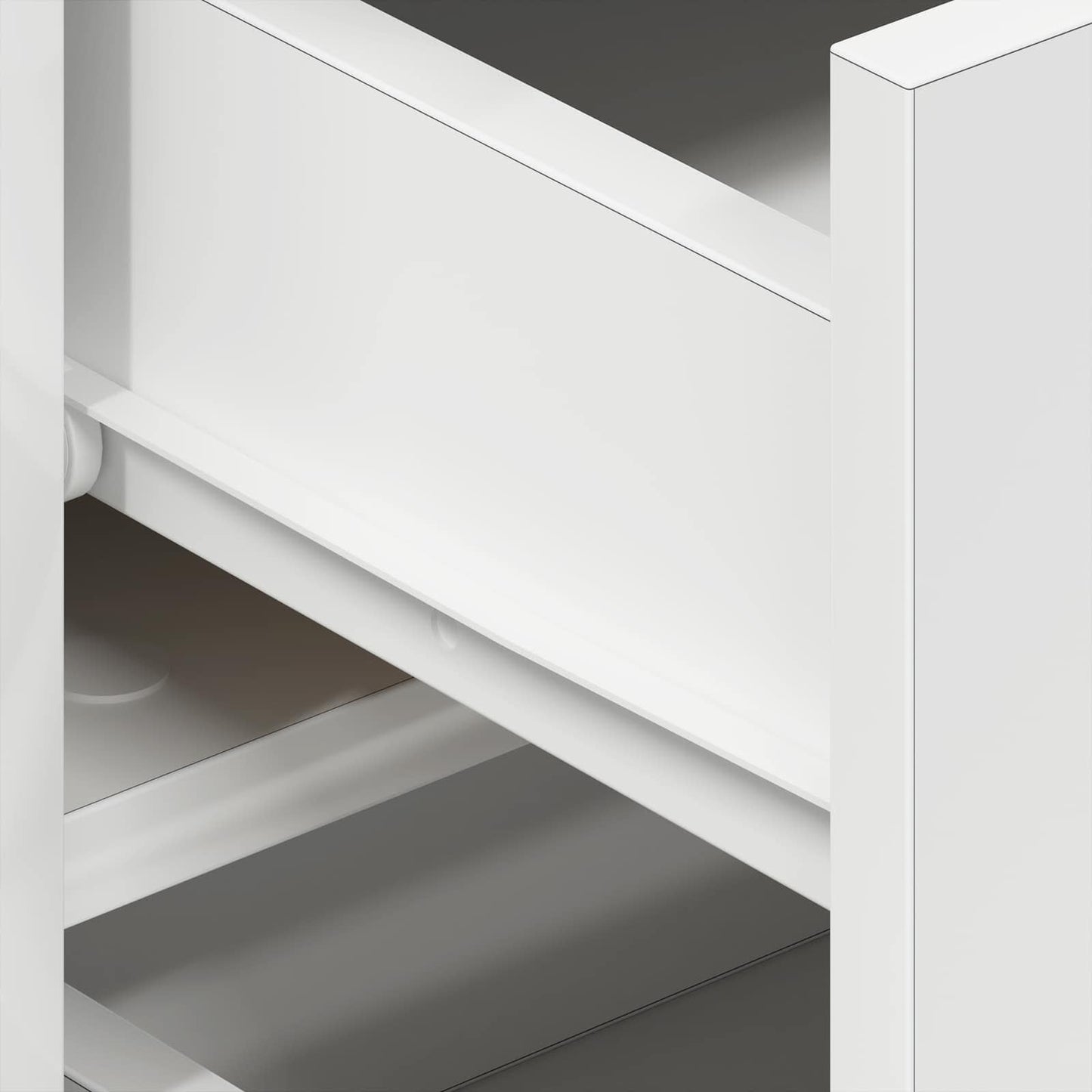 vidaXL Sideboard with Drawer White 120 x 36 x 69 cm Engineered Wood