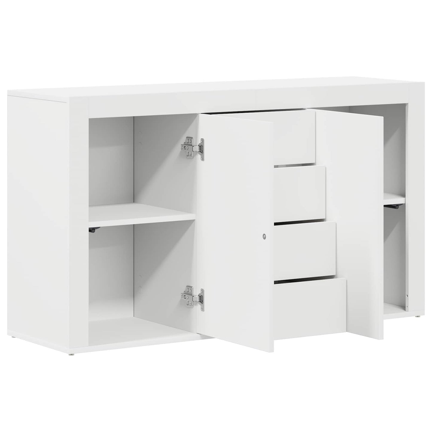 vidaXL Sideboard with Drawer White 120 x 36 x 69 cm Engineered Wood