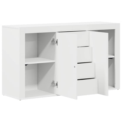 vidaXL Sideboard with Drawer White 120 x 36 x 69 cm Engineered Wood