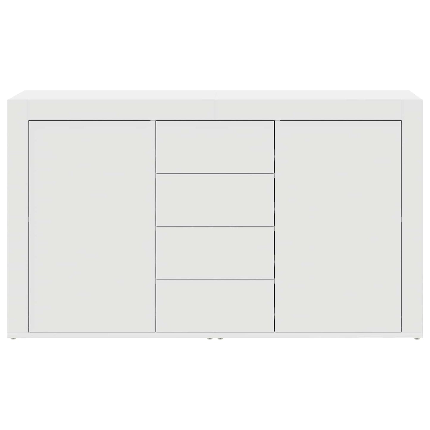 vidaXL Sideboard with Drawer White 120 x 36 x 69 cm Engineered Wood