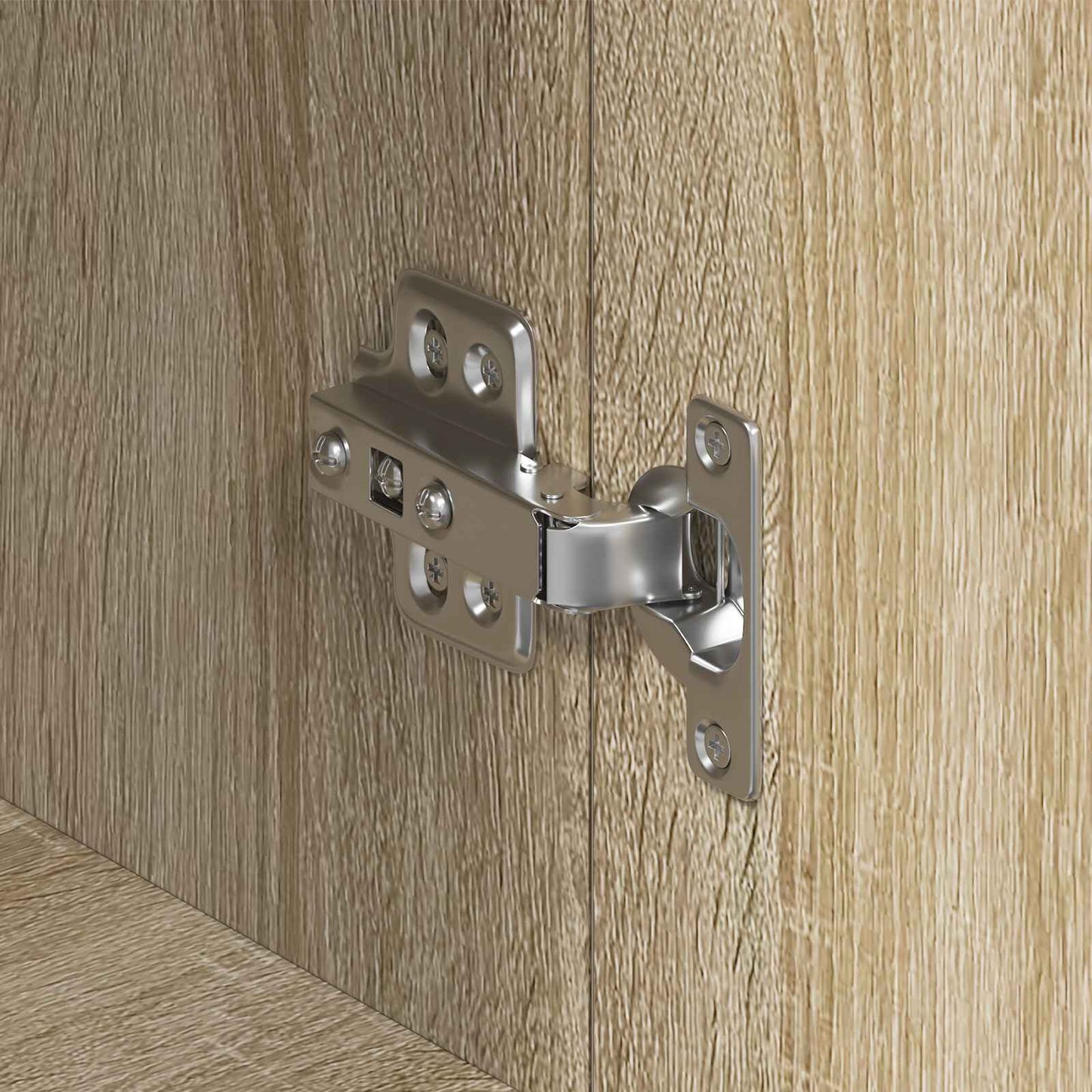 vidaXL Sideboard Sonoma Oak 120 x 36 x 69 cm Engineered Wood