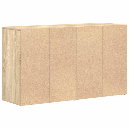 vidaXL Sideboard Sonoma Oak 120 x 36 x 69 cm Engineered Wood