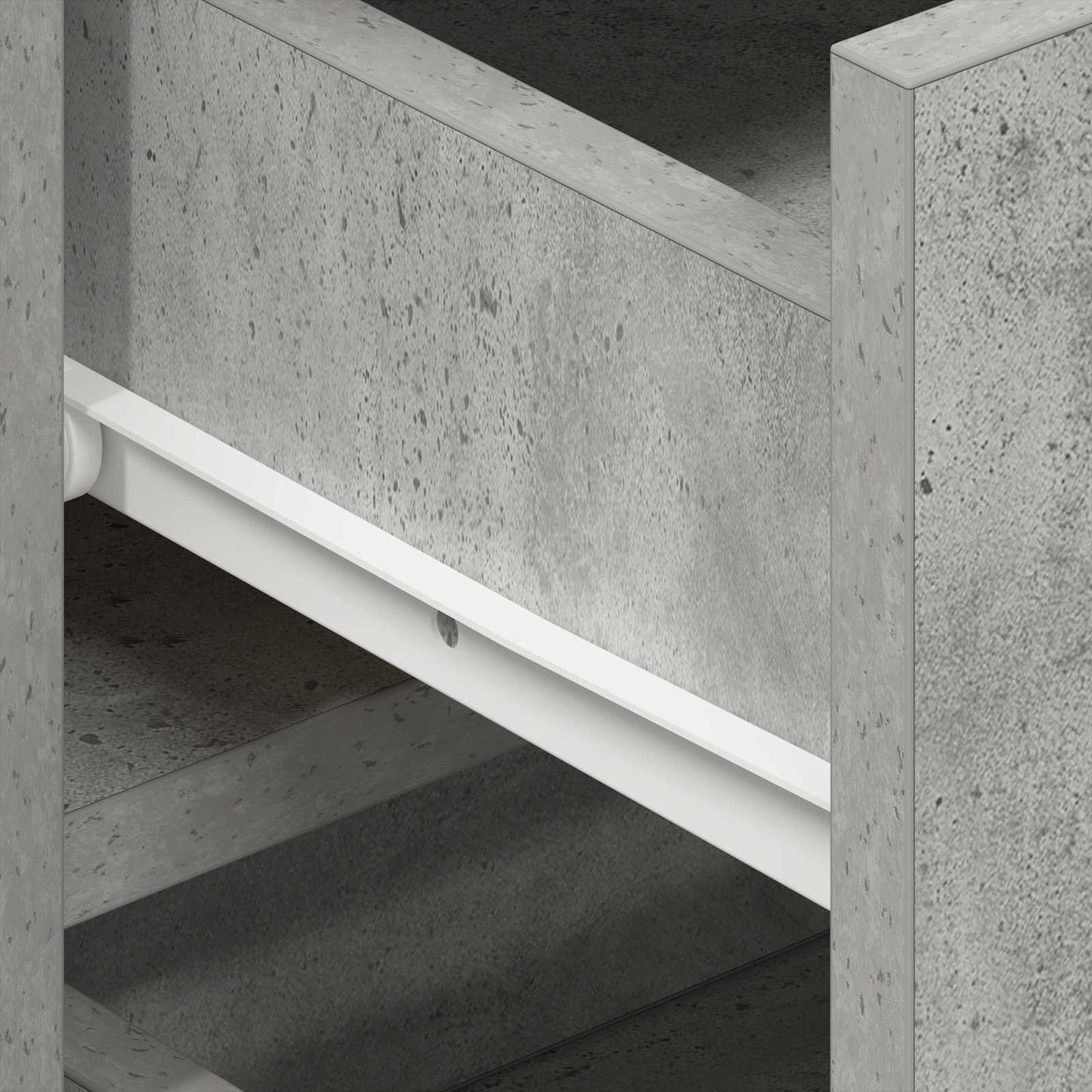 vidaXL Sideboard Concrete Grey 120 x 36 x 69 cm Engineered Wood