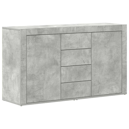 vidaXL Sideboard Concrete Grey 120 x 36 x 69 cm Engineered Wood