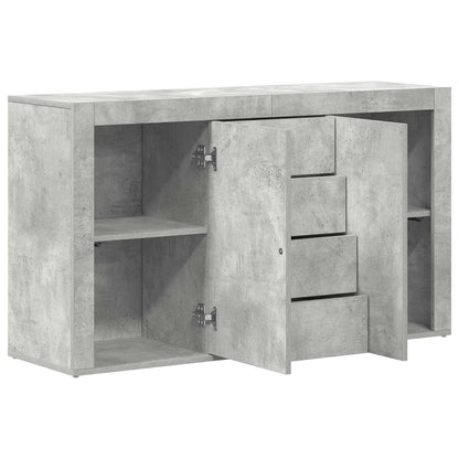 vidaXL Sideboard Concrete Grey 120 x 36 x 69 cm Engineered Wood