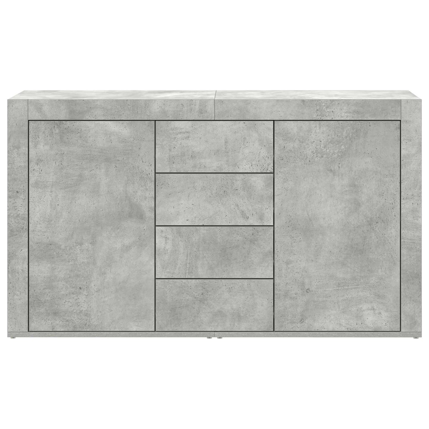 vidaXL Sideboard Concrete Grey 120 x 36 x 69 cm Engineered Wood