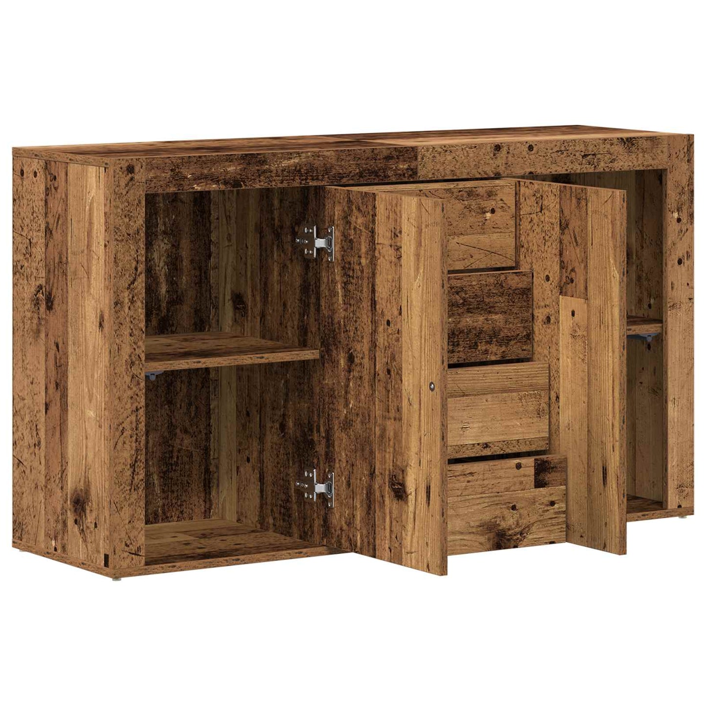 vidaXL Sideboard Old Wood 120 x 36 x 69 cm Engineered Wood