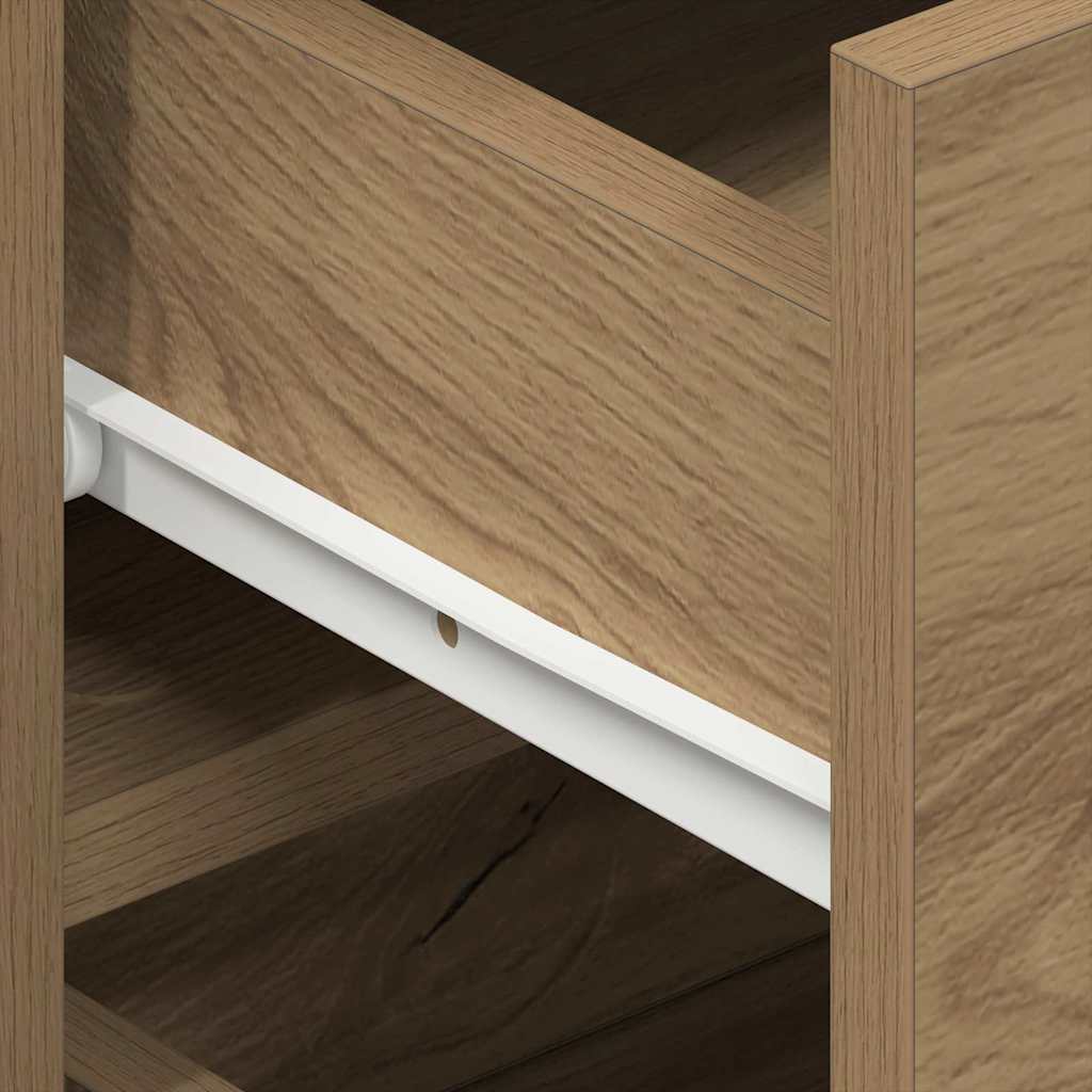 vidaXL Sideboard Artisan Oak 120 x 36 x 69 cm Engineered Wood