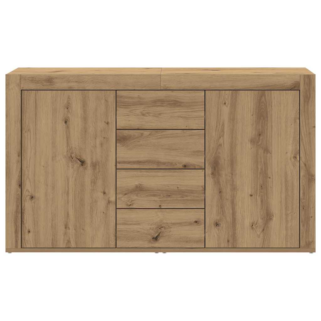 vidaXL Sideboard Artisan Oak 120 x 36 x 69 cm Engineered Wood