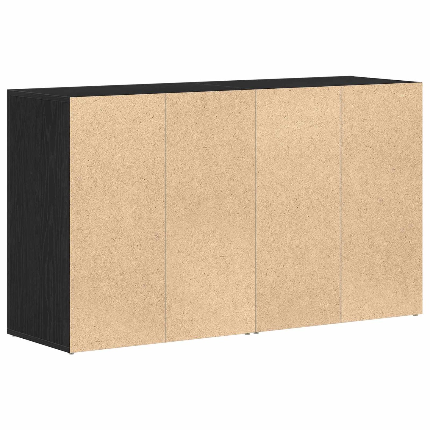 vidaXL Sideboard Black Oak 120 x 36 x 69 cm Engineered Wood
