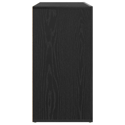vidaXL Sideboard Black Oak 120 x 36 x 69 cm Engineered Wood