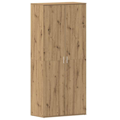 vidaXL Shoe Cabinet 80 x 39 x 178 cm Engineered Wood Artisan Oak