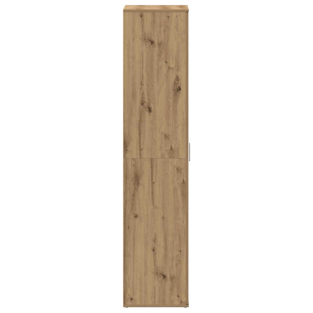 vidaXL Shoe Cabinet 80 x 39 x 178 cm Engineered Wood Artisan Oak