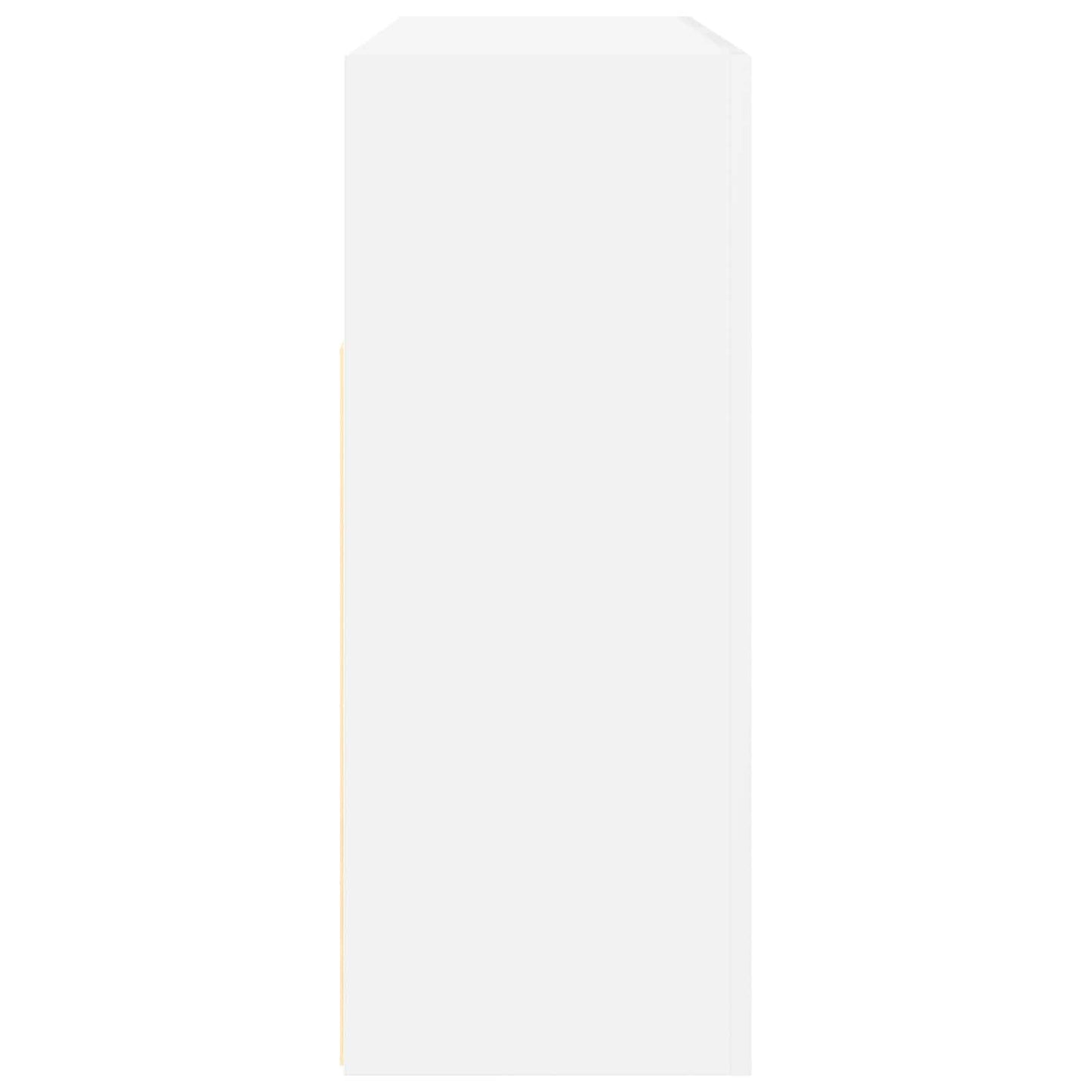 vidaXL Sideboard White 116 x 30 x 75 cm Engineered Wood