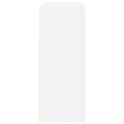 vidaXL Sideboard White 116 x 30 x 75 cm Engineered Wood
