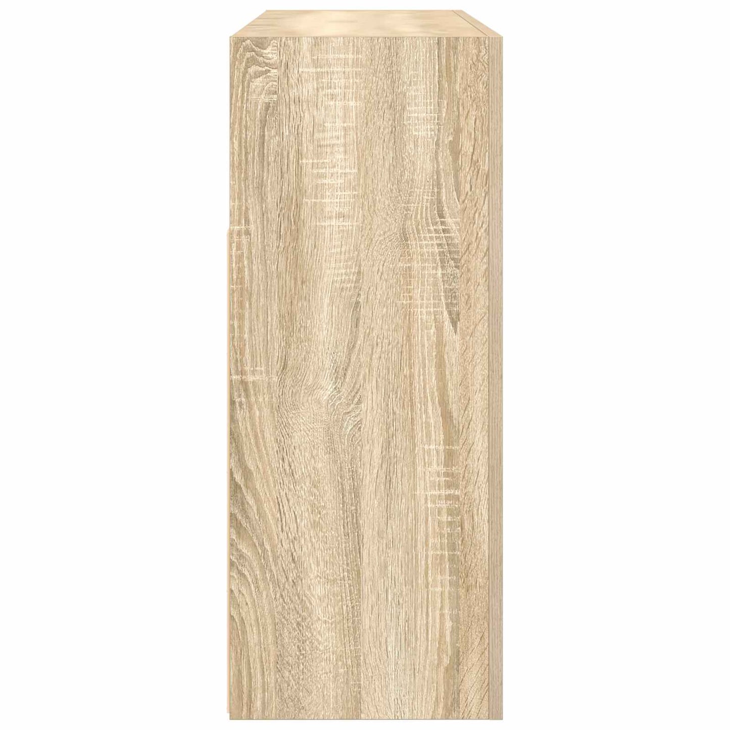 vidaXL Sideboard Sonoma Oak 116 x 30 x 75 cm Engineered Wood