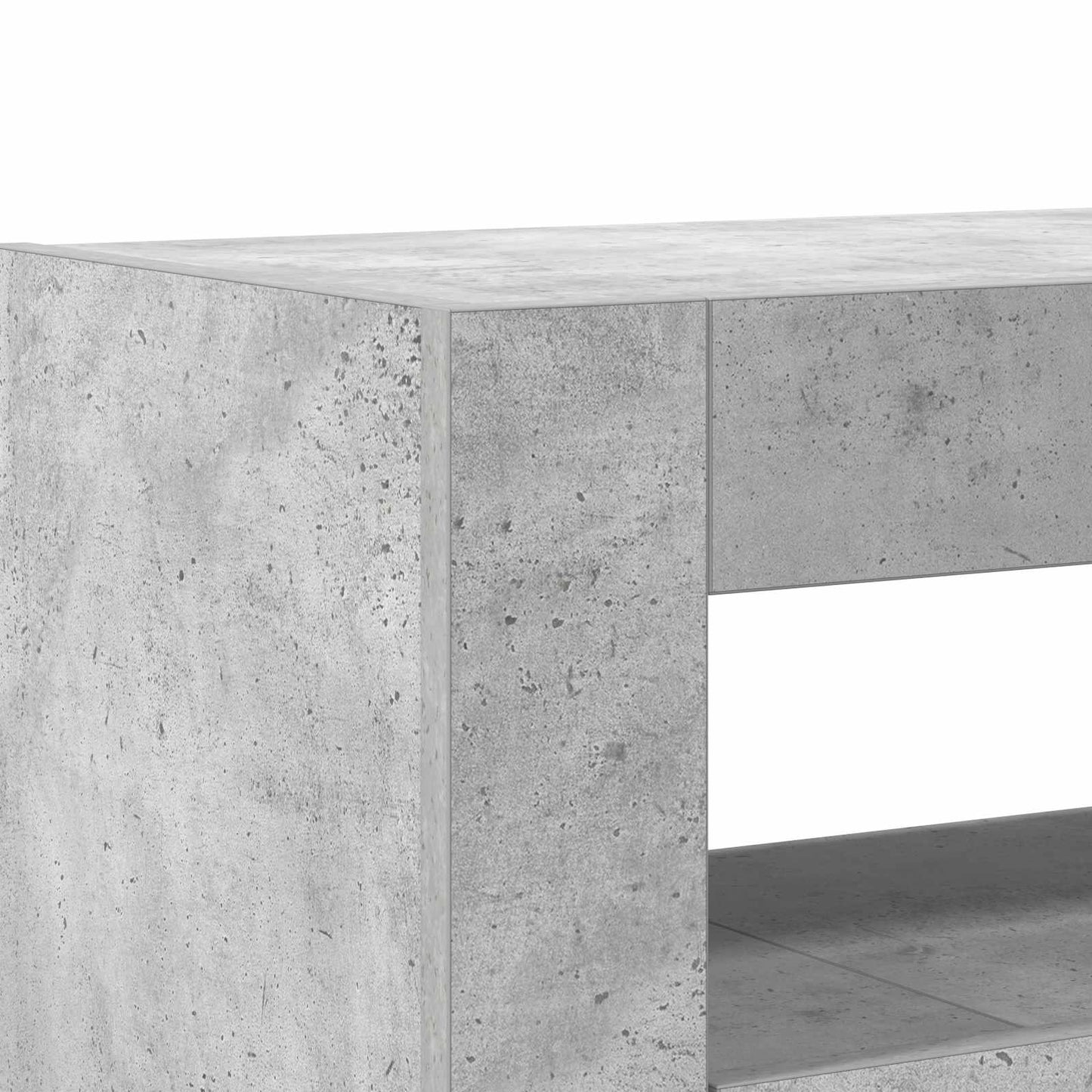 vidaXL Sideboard Concrete Grey 116 x 30 x 75 cm Engineered Wood