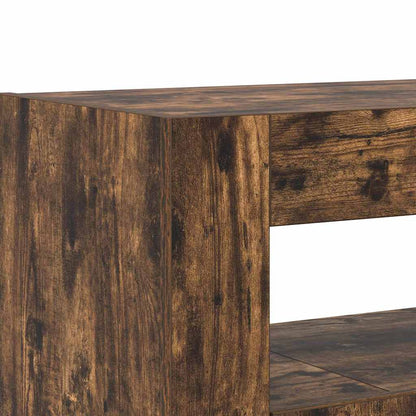 vidaXL Sideboard Smoked Oak 116 x 30 x 75 cm Engineered Wood