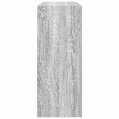 vidaXL Sideboard Grey Sonoma 116 x 30 x 75 cm Engineered Wood