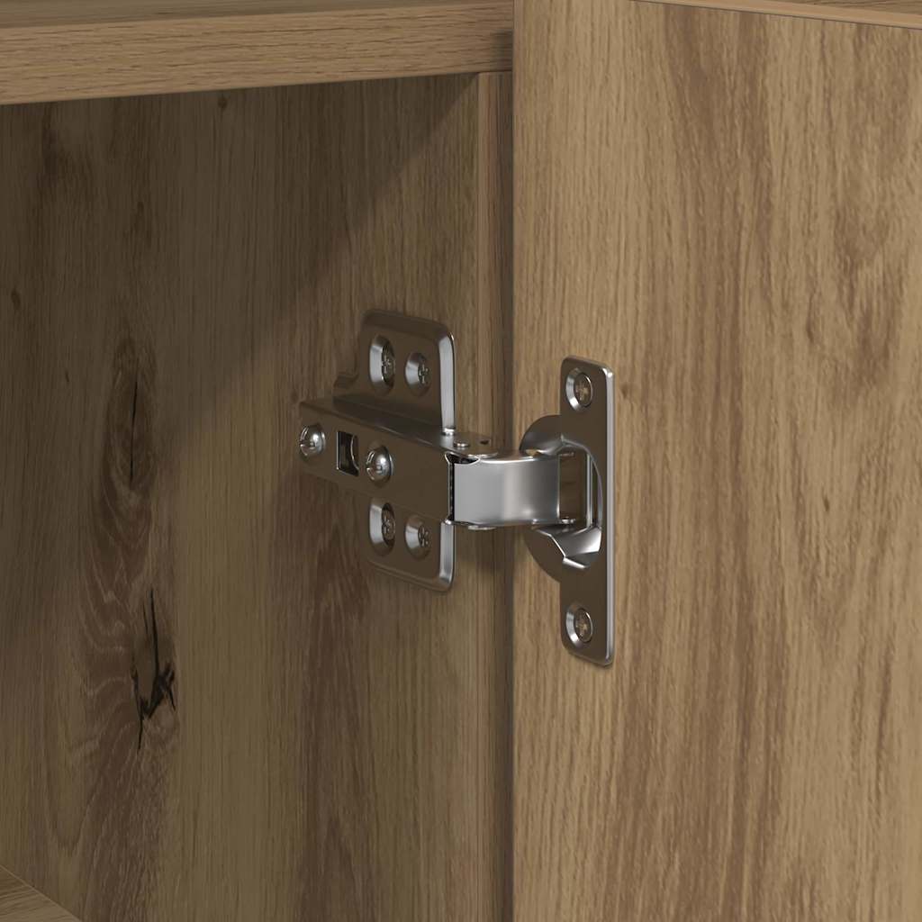 vidaXL Sideboard Artisan Oak 116 x 30 x 75 cm Engineered Wood