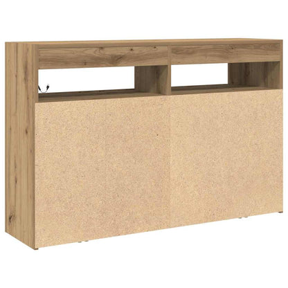 vidaXL Sideboard Artisan Oak 116 x 30 x 75 cm Engineered Wood