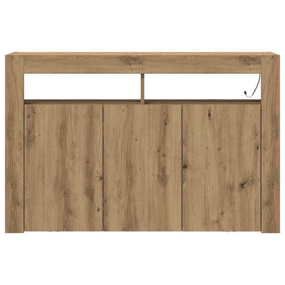 vidaXL Sideboard Artisan Oak 116 x 30 x 75 cm Engineered Wood
