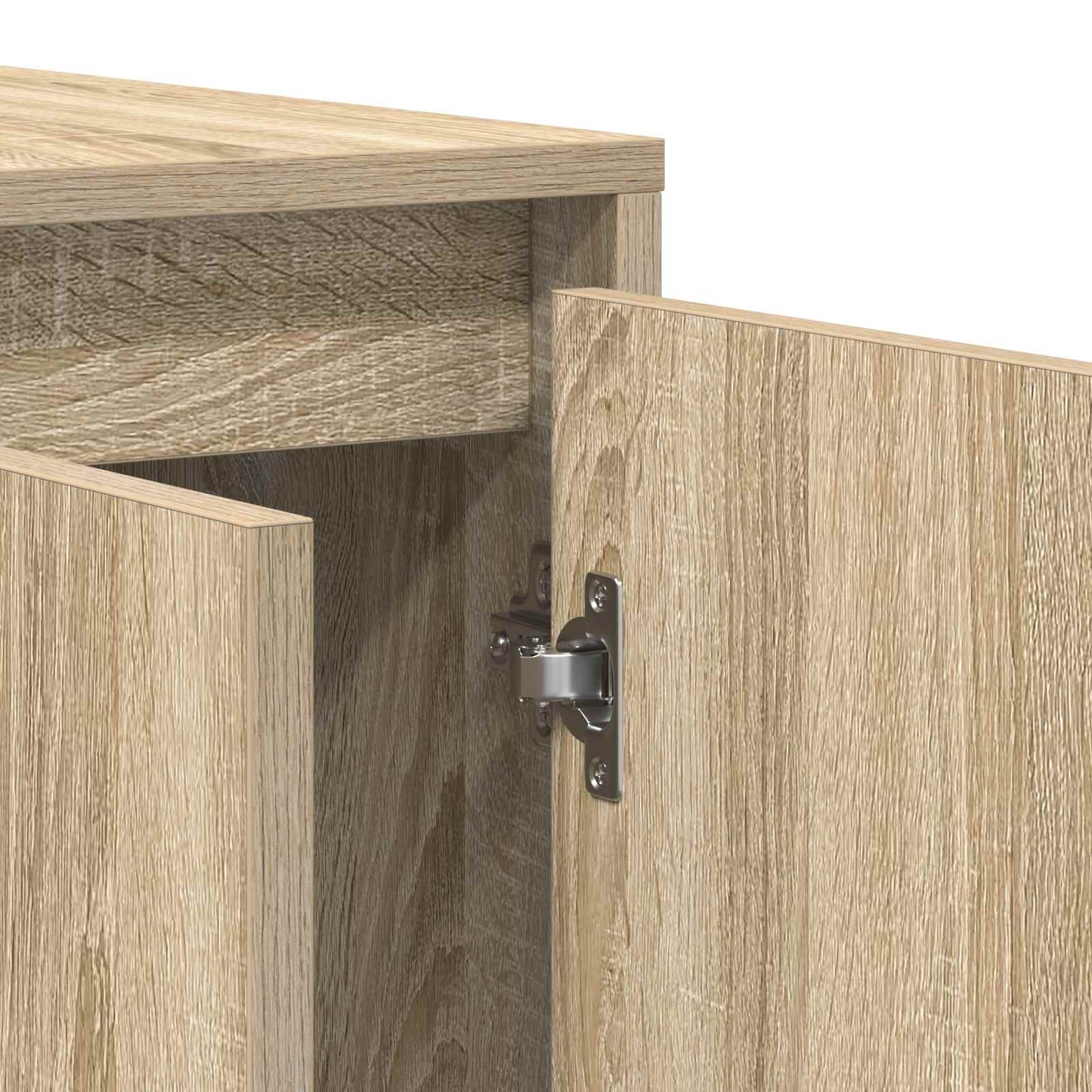 vidaXL Sideboard Sonoma Oak 135 x 41 x 75 cm Engineered Wood