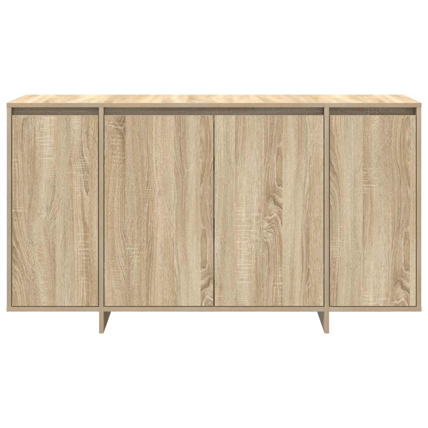 vidaXL Sideboard Sonoma Oak 135 x 41 x 75 cm Engineered Wood