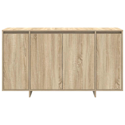 vidaXL Sideboard Sonoma Oak 135 x 41 x 75 cm Engineered Wood