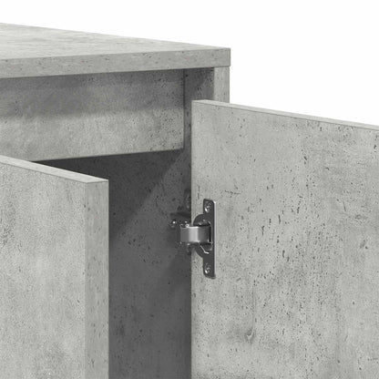 vidaXL Sideboard Concrete Grey 135 x 41 x 75 cm Engineered Wood