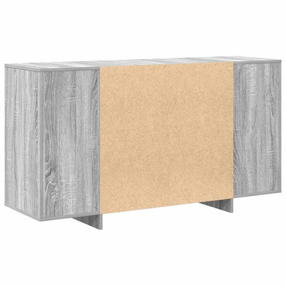 vidaXL Sideboard Grey Sonoma 135 x 41 x 75 cm Engineered Wood
