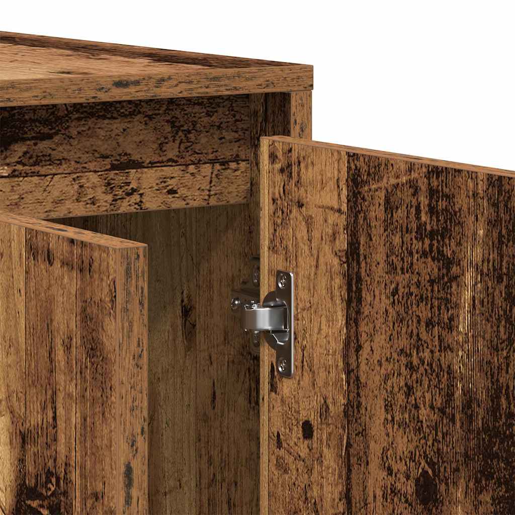vidaXL Sideboard Old Wood 135 x 41 x 75 cm Engineered Wood