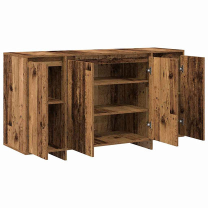 vidaXL Sideboard Old Wood 135 x 41 x 75 cm Engineered Wood