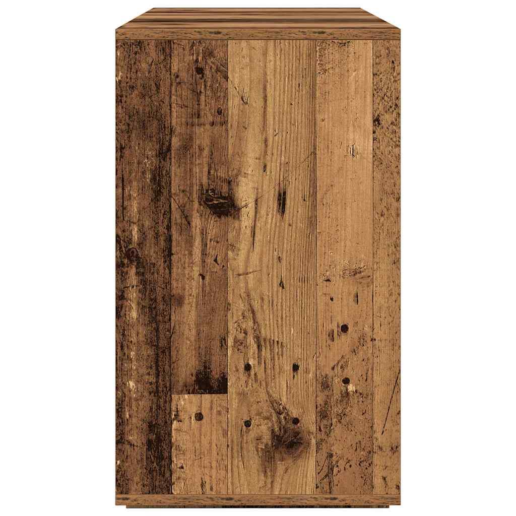vidaXL Sideboard Old Wood 135 x 41 x 75 cm Engineered Wood