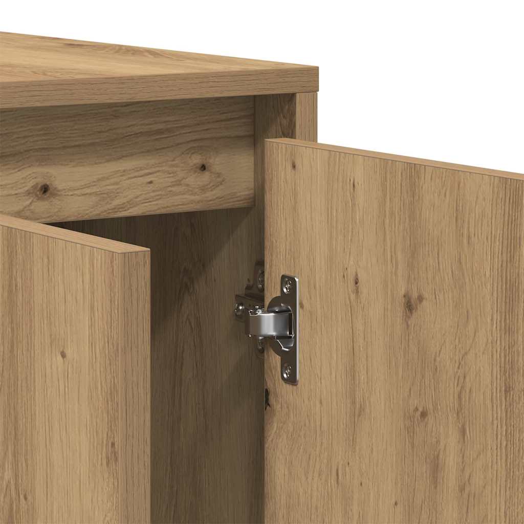 vidaXL Sideboard Artisan Oak 135 x 41 x 75 cm Engineered Wood