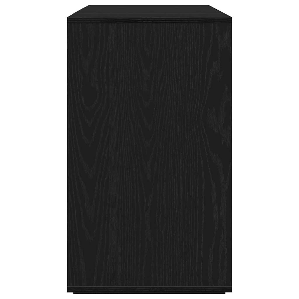 vidaXL Sideboard Black Oak 135 x 41 x 75 cm Engineered Wood