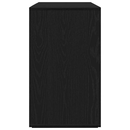 vidaXL Sideboard Black Oak 135 x 41 x 75 cm Engineered Wood