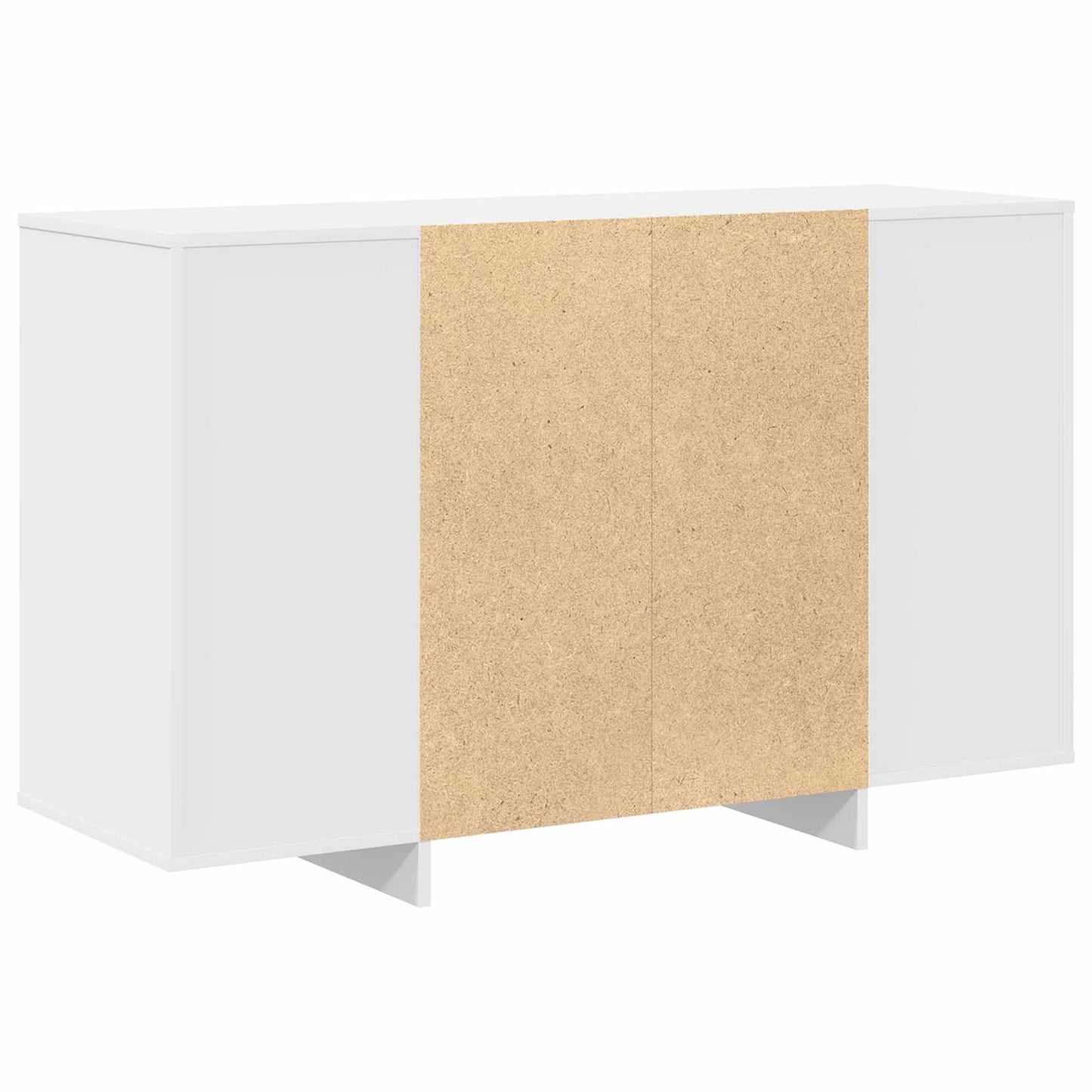 vidaXL Sideboard White 120 x 41 x 75 cm Engineered wood