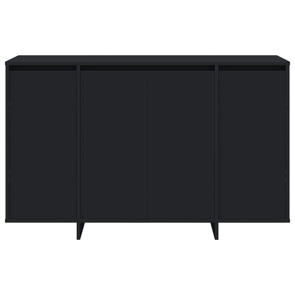 vidaXL Sideboard Black 120 x 41 x 75 cm Engineered wood