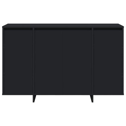vidaXL Sideboard Black 120 x 41 x 75 cm Engineered wood
