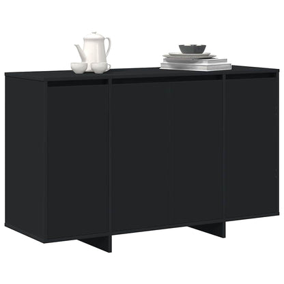 vidaXL Sideboard Black 120 x 41 x 75 cm Engineered Wood
